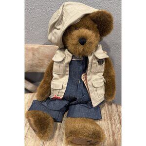 Boyds Bear 14" in Hemingway K. Grizzman Plush Bear 91263 NWT